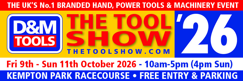 The Tool Show 2025 - Friday 9th - Sunday 11th October 2026